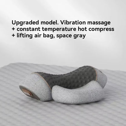Electric Massager Cervical Pillow Hot Compress Vibration Massage Neck Traction Relax Sleeping Pillow Spine Support Normal