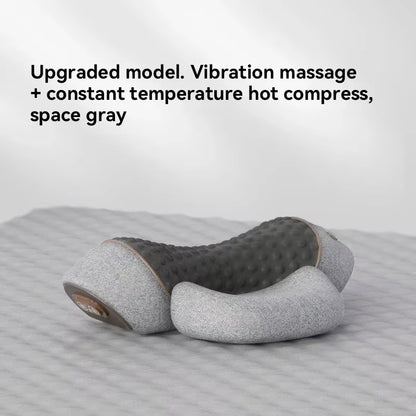 Electric Massager Cervical Pillow Hot Compress Vibration Massage Neck Traction Relax Sleeping Pillow Spine Support Normal
